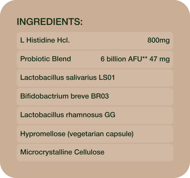 Histaderm Biotic | Naturally boost your gut health with our premium Probiotics