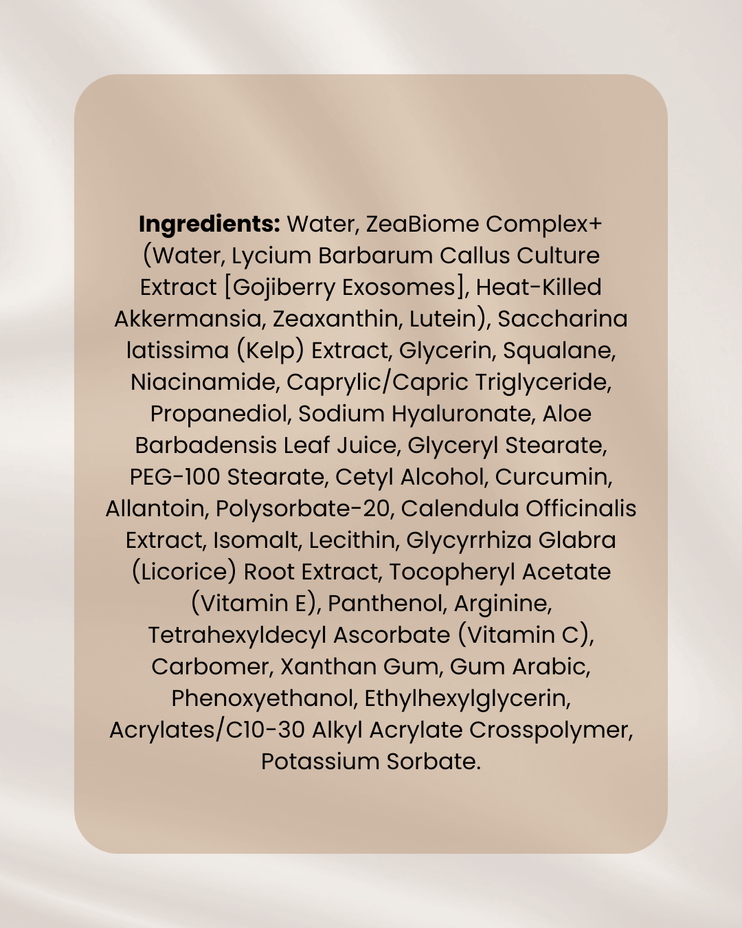 ZEABIOME COMPLEX