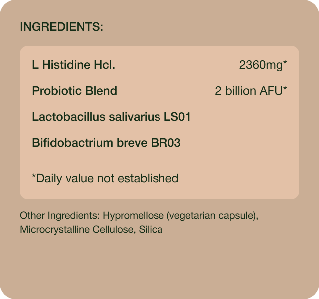 Histaderm Biotic | Naturally boost your gut health with our premium Probiotics