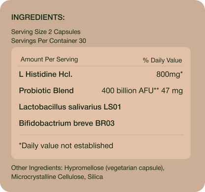 Histaderm Biotic | Naturally boost your gut health with our premium Probiotics